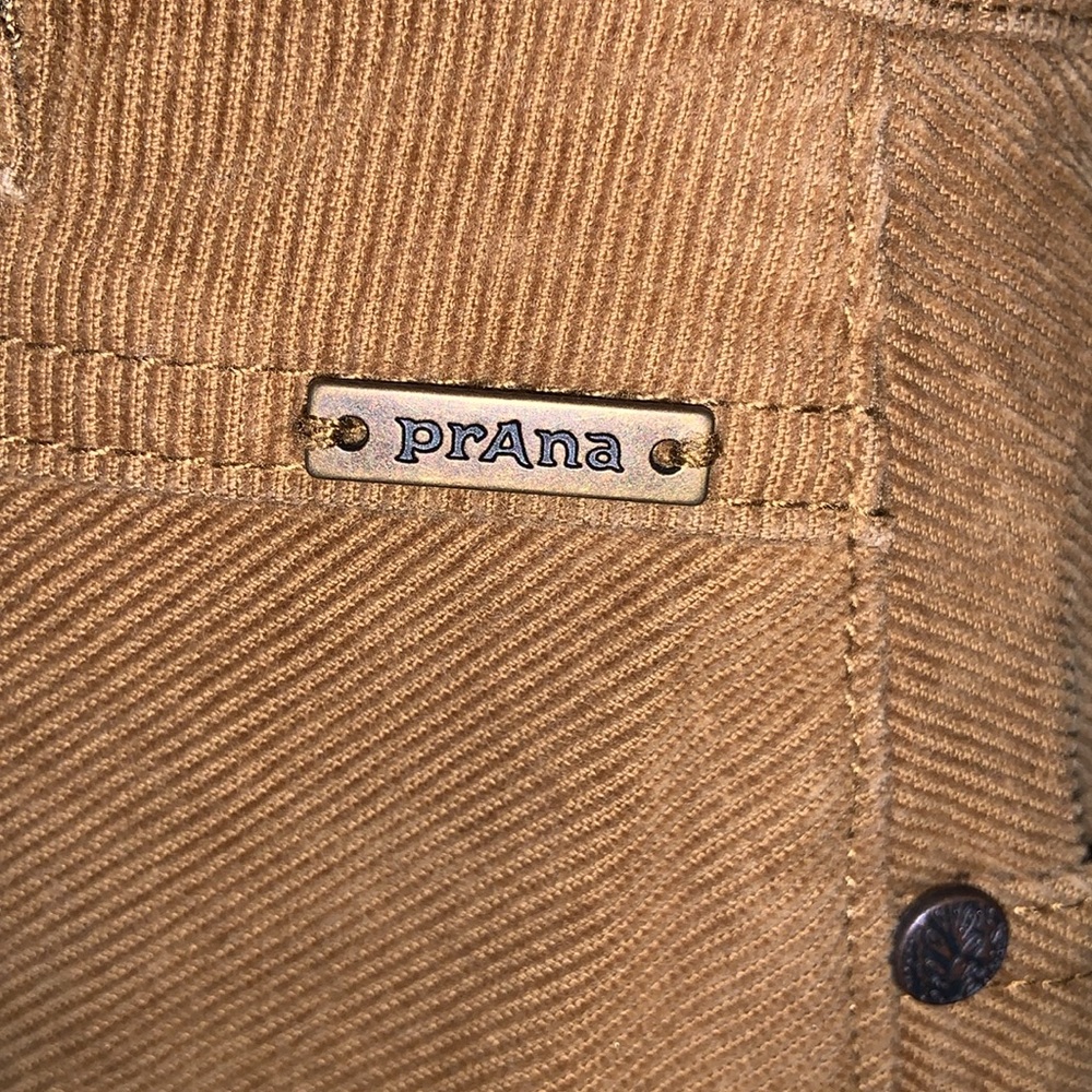 PRANA TRISTA rusty brown corduroy miniskirt size 4 tortoise - Picture 9 of 12